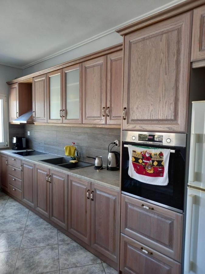 Flisvos House Apartment Megalochori  ภายนอก รูปภาพ